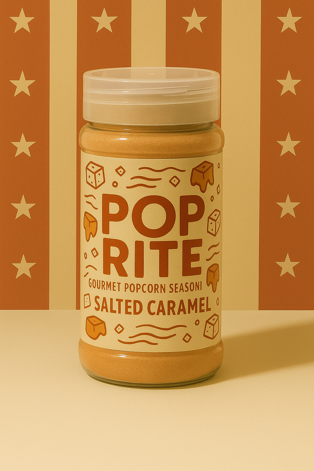Salted Caramel - “Because Ordinary Popcorn Deserves a Golden Touch”